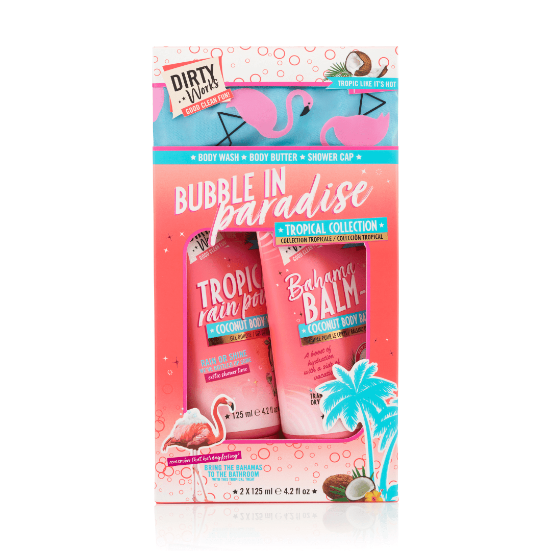 Dirty Works Bubble in Paradise