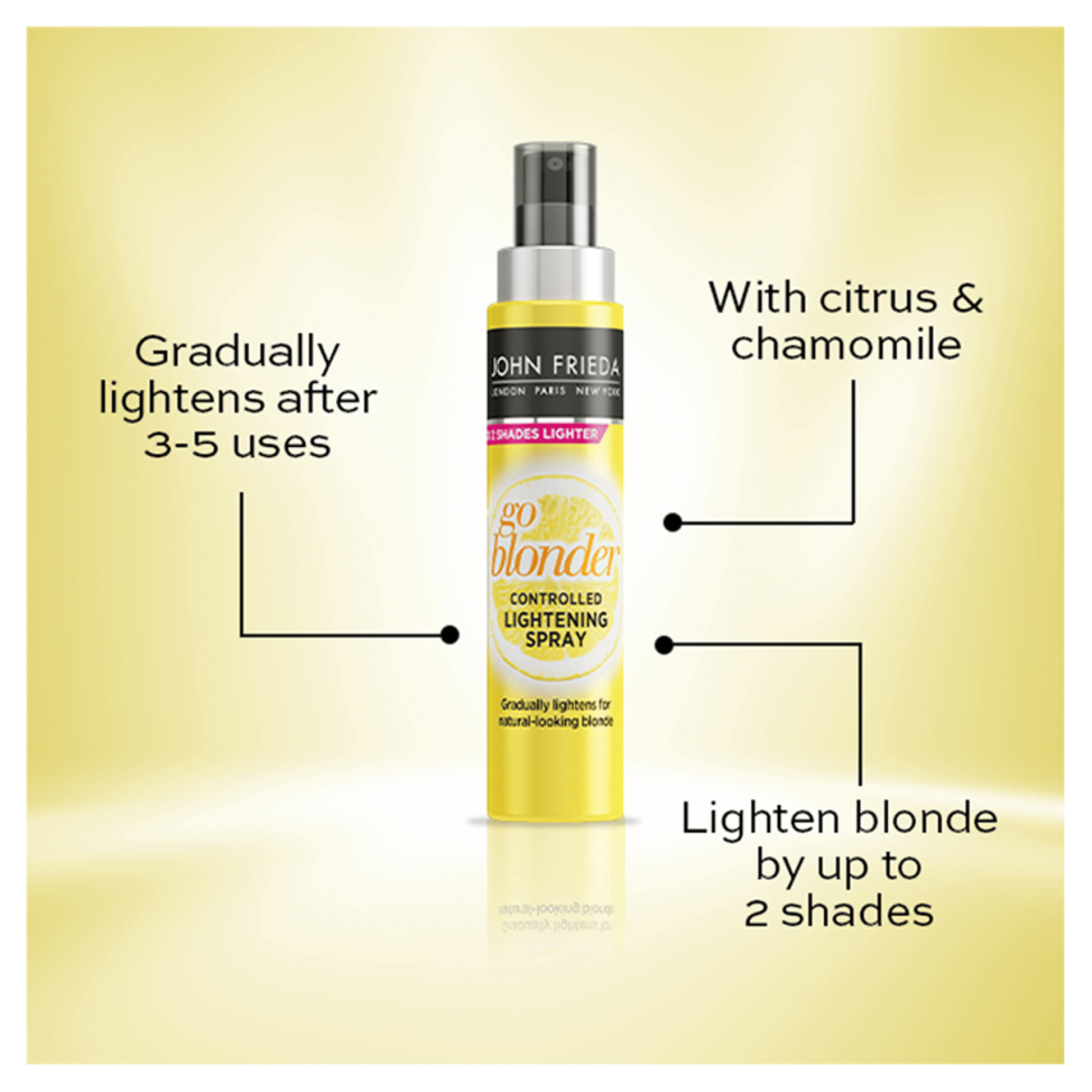 John Frieda Sheer Blonde Go Blonder Lightening Spray 100ml