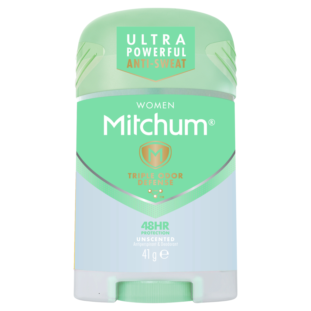 Mitchum Advanced 48hr Protection Unscented Deodorant Stick 41g