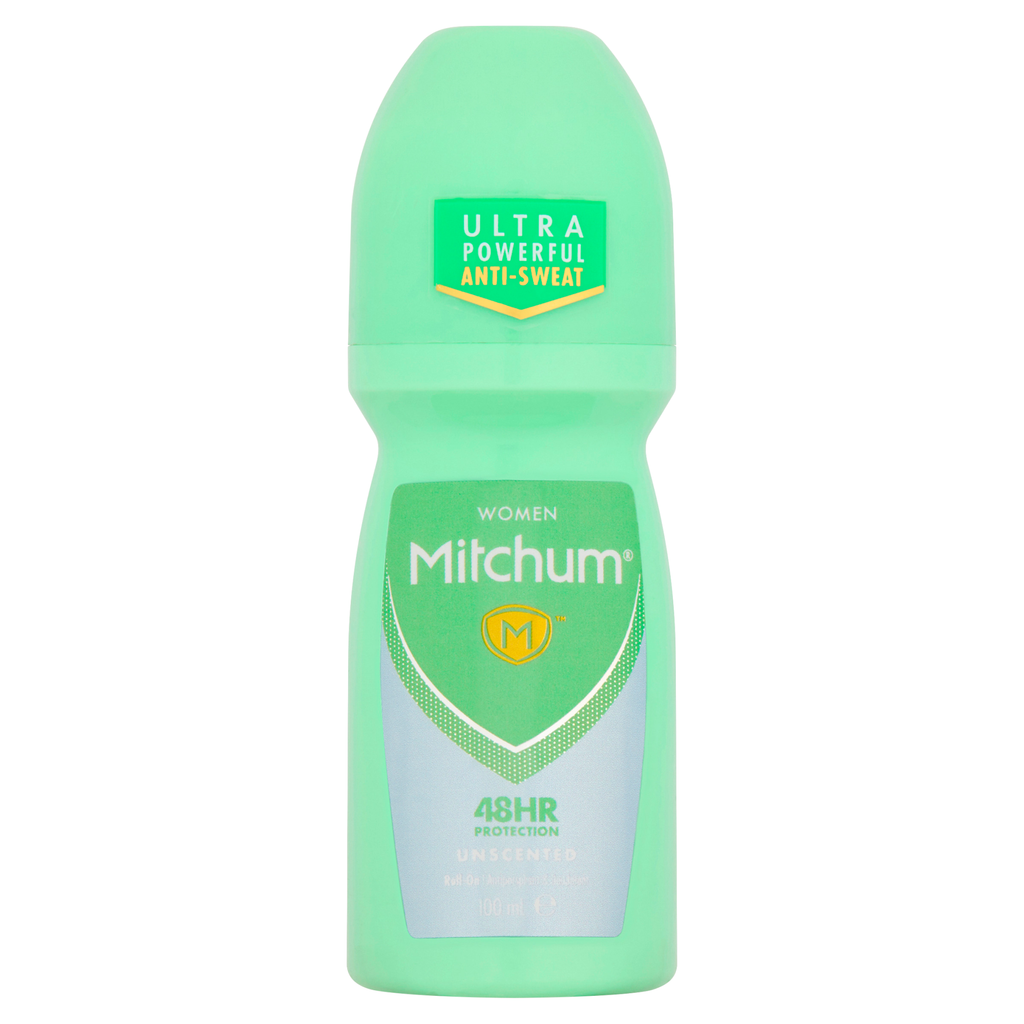 Mitchum Advanced 48hr Protection Unscented Roll On 100ml