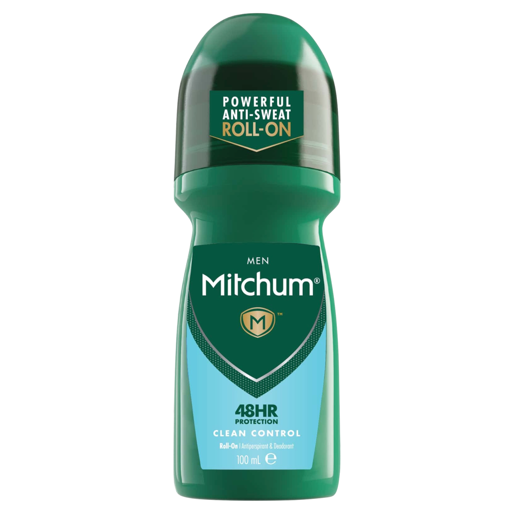 Mitchum Advanced Men's 48hr Protection Clean Control Roll On 100ml