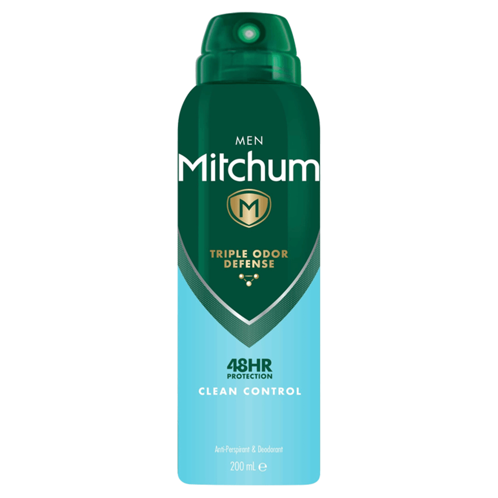 Mitchum Advanced Mens 48hr Protection Clean Control Anti-Perspirant 200ml