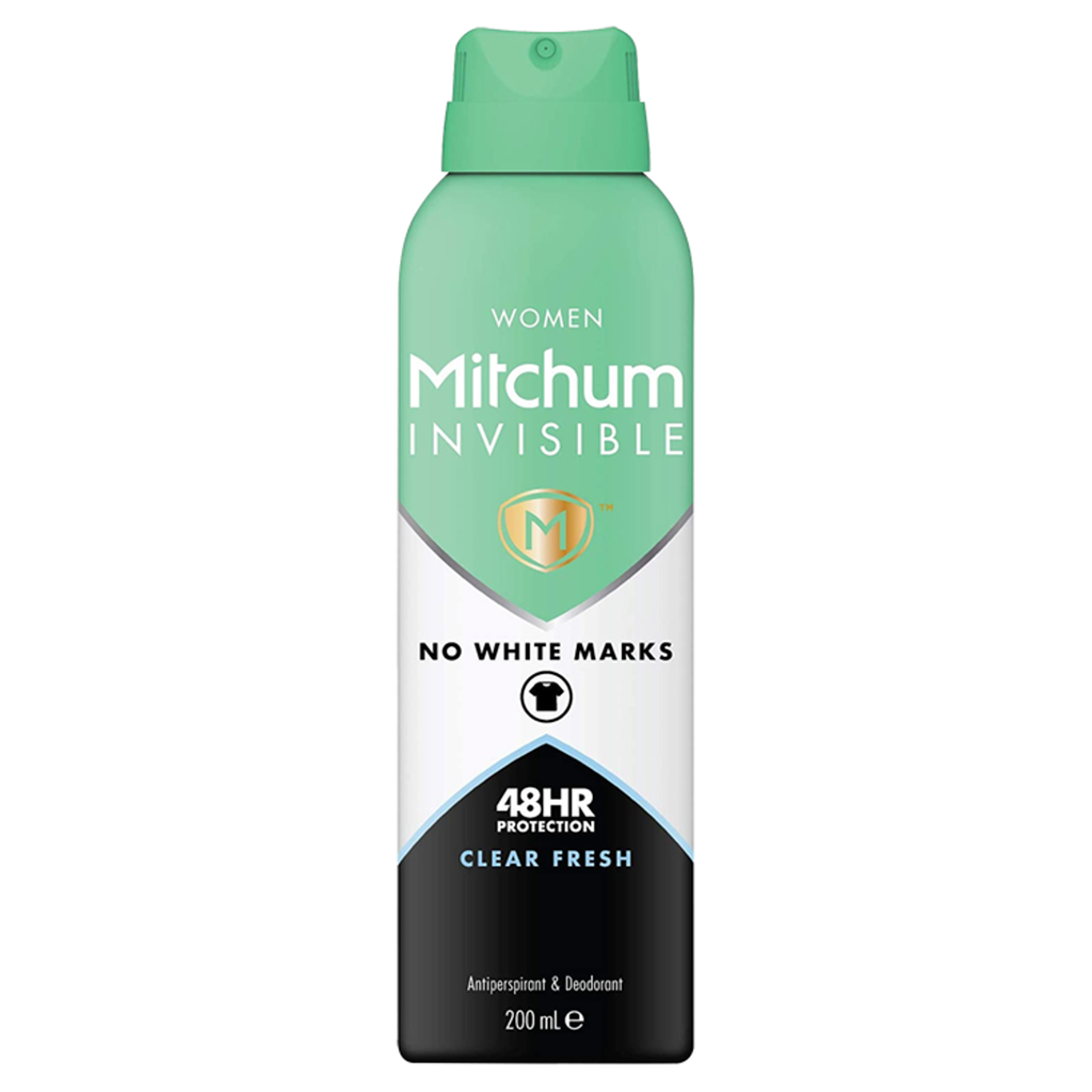 Mitchum Invisible Women's 48 Hr Protection Pure Energy Anti-Perspirant 200ml