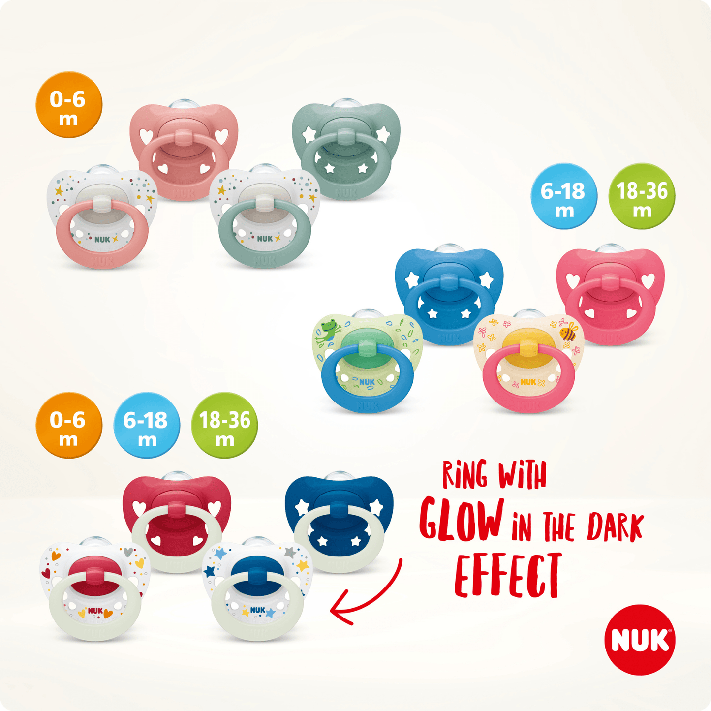 Nuk Signature Silicone Soother Boy 0 6 Months 2 Pack