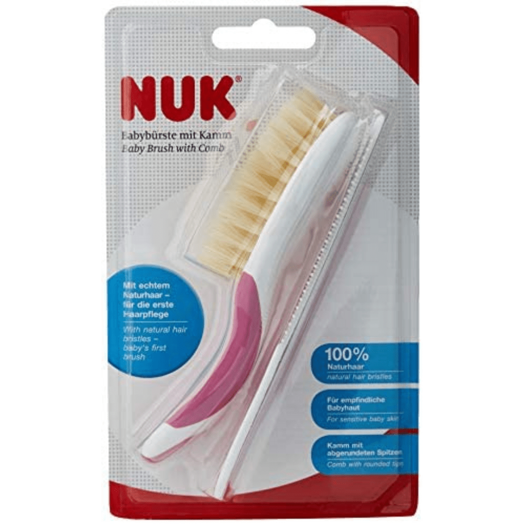 NUK ZZ Baby Brush with Comb - Mixed Case - Shows Only