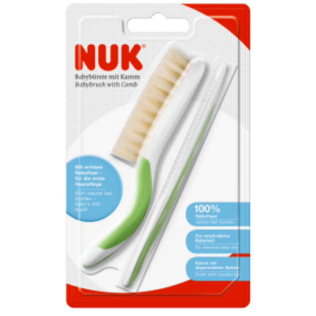 NUK ZZ Baby Brush with Comb - Mixed Case - Shows Only