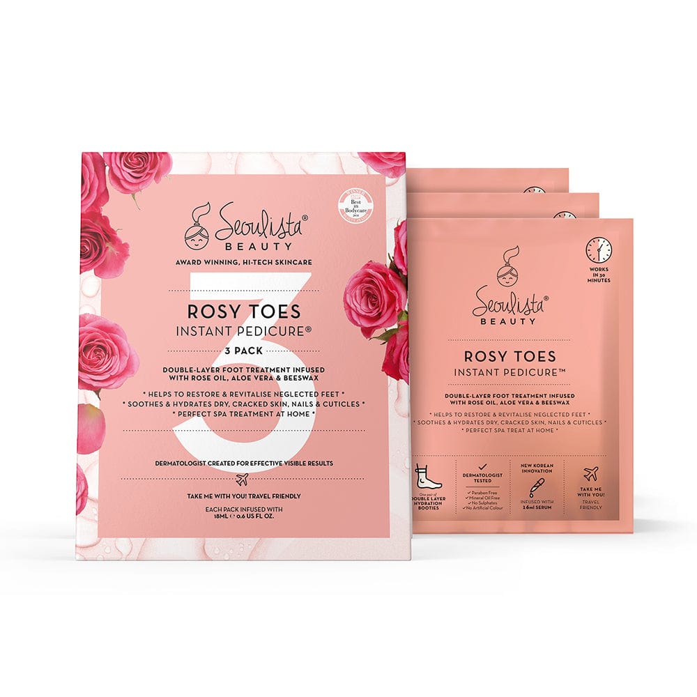 Seoulista Beauty Rosy Hands Instant Manicure 3 Pack