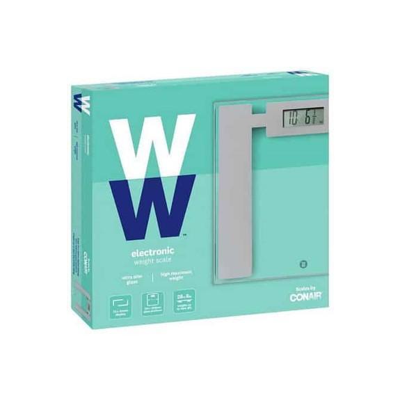 Weight Watchers Glass Bathroom Scales