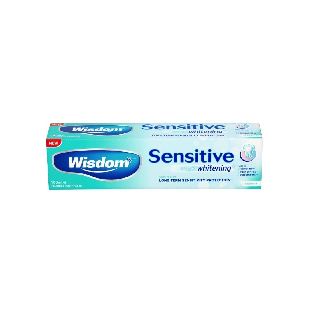 Wisdom Sensitive Whitening Toothpaste 75ml