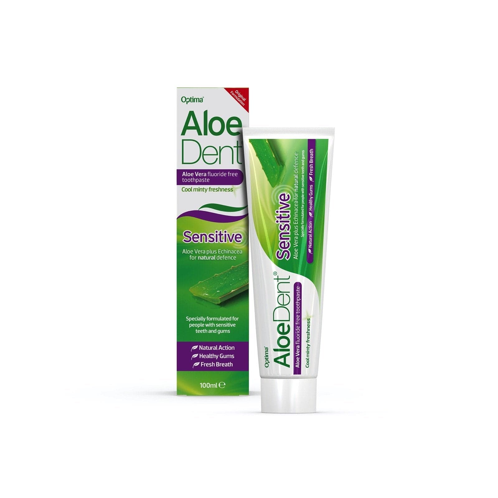 Aloe Dent Sensitive Toothpaste Fluoride Free 100ml