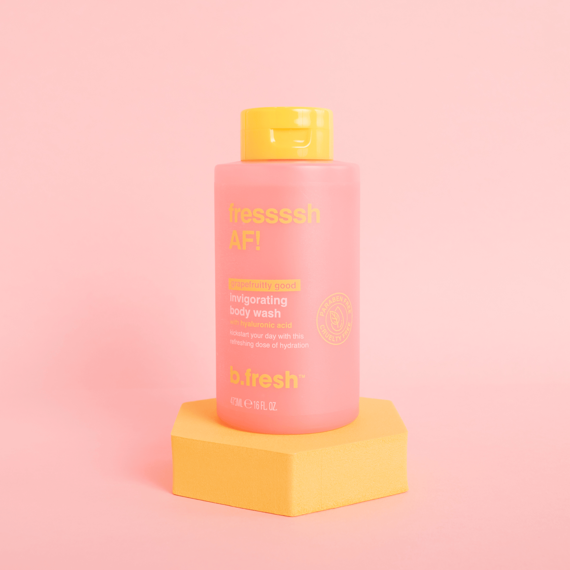 B Fresh Fressssh Af Invigorating Body Wash 473Ml