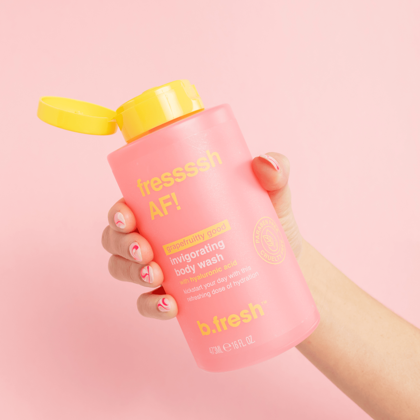 B Fresh Fressssh Af Invigorating Body Wash 473Ml