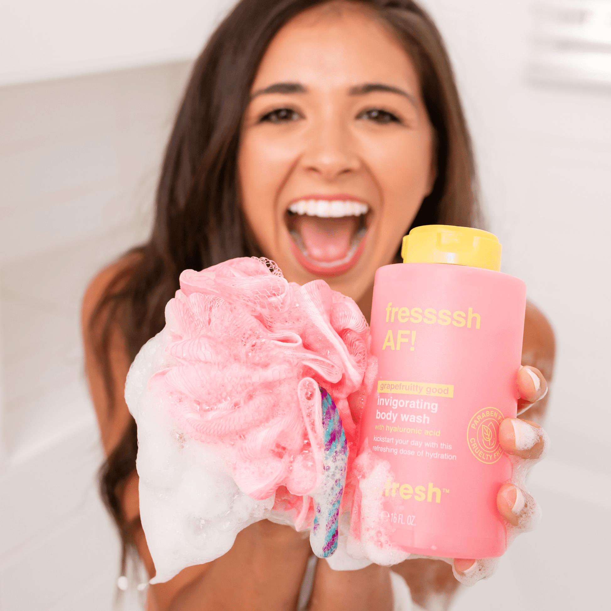 B Fresh Fressssh Af Invigorating Body Wash 473Ml