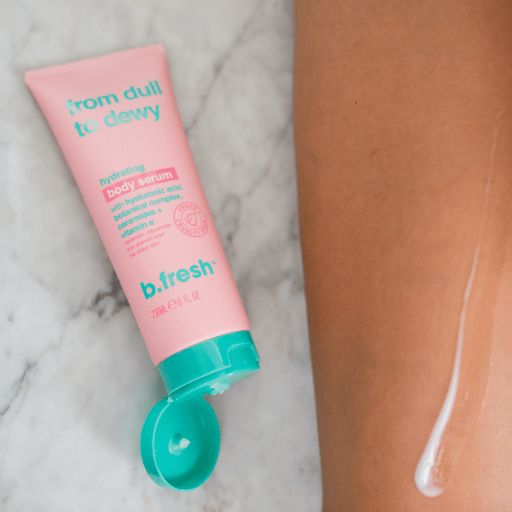 B Fresh From Dull To Dewy Hydrating Body Serum 236Ml