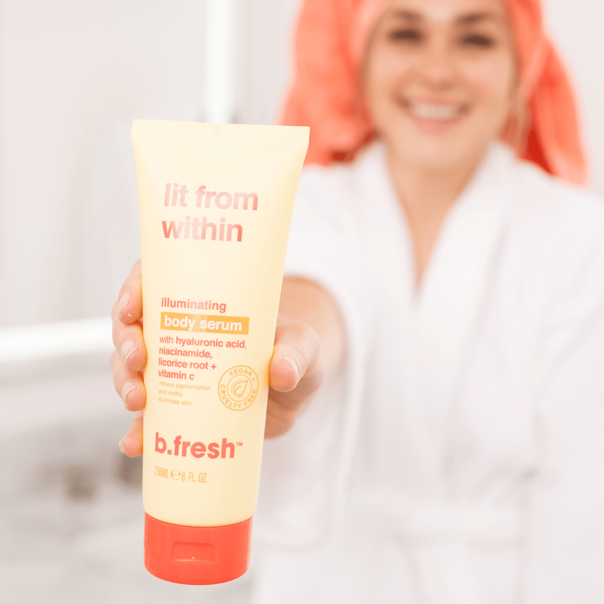 B Fresh Lit From Within Illuminating Body Serum 236Ml