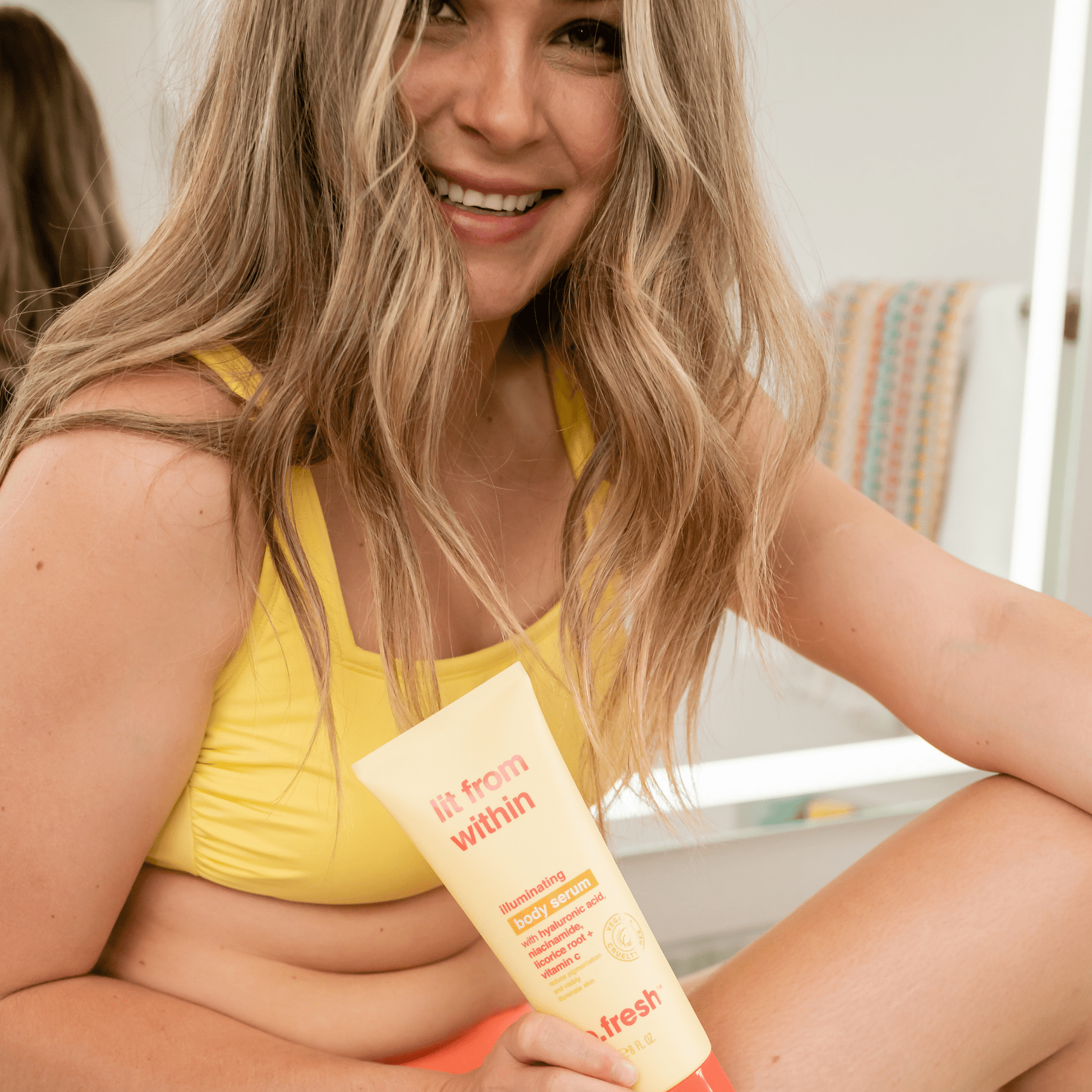 B Fresh Lit From Within Illuminating Body Serum 236Ml