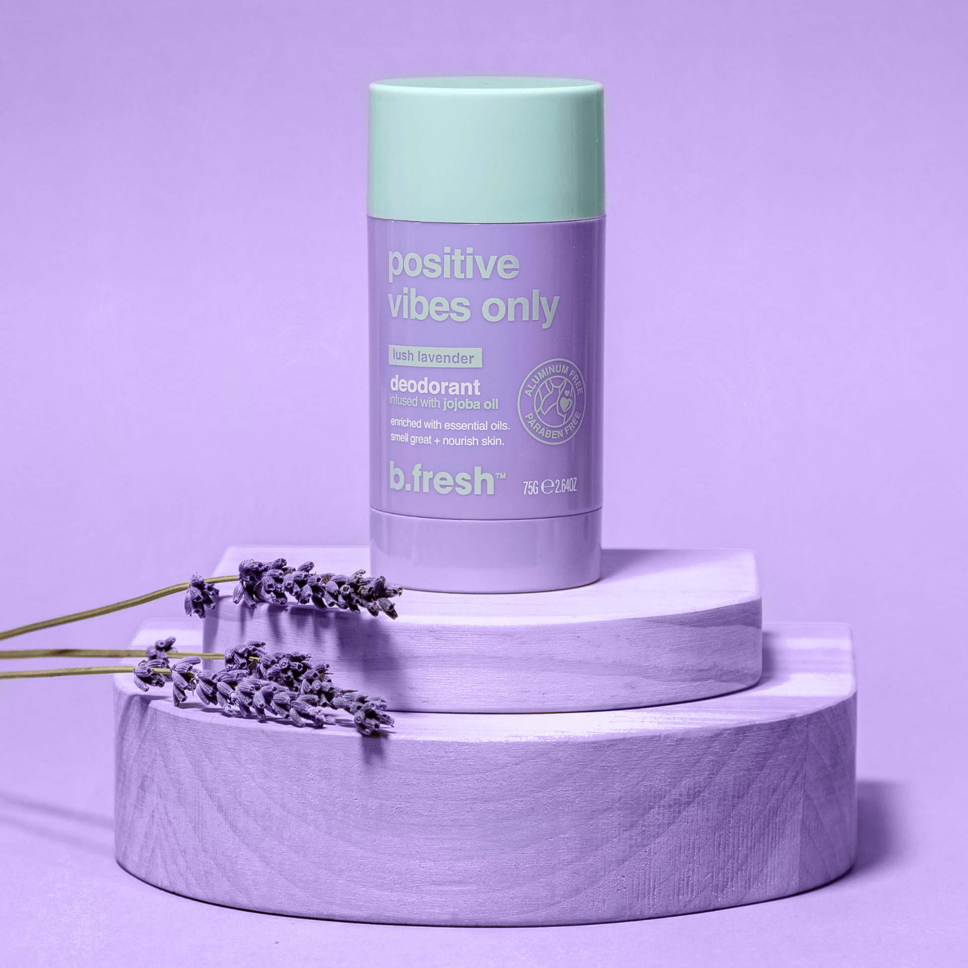 B Fresh Positive Vibes Only Lush Lavender Deodorant 50G