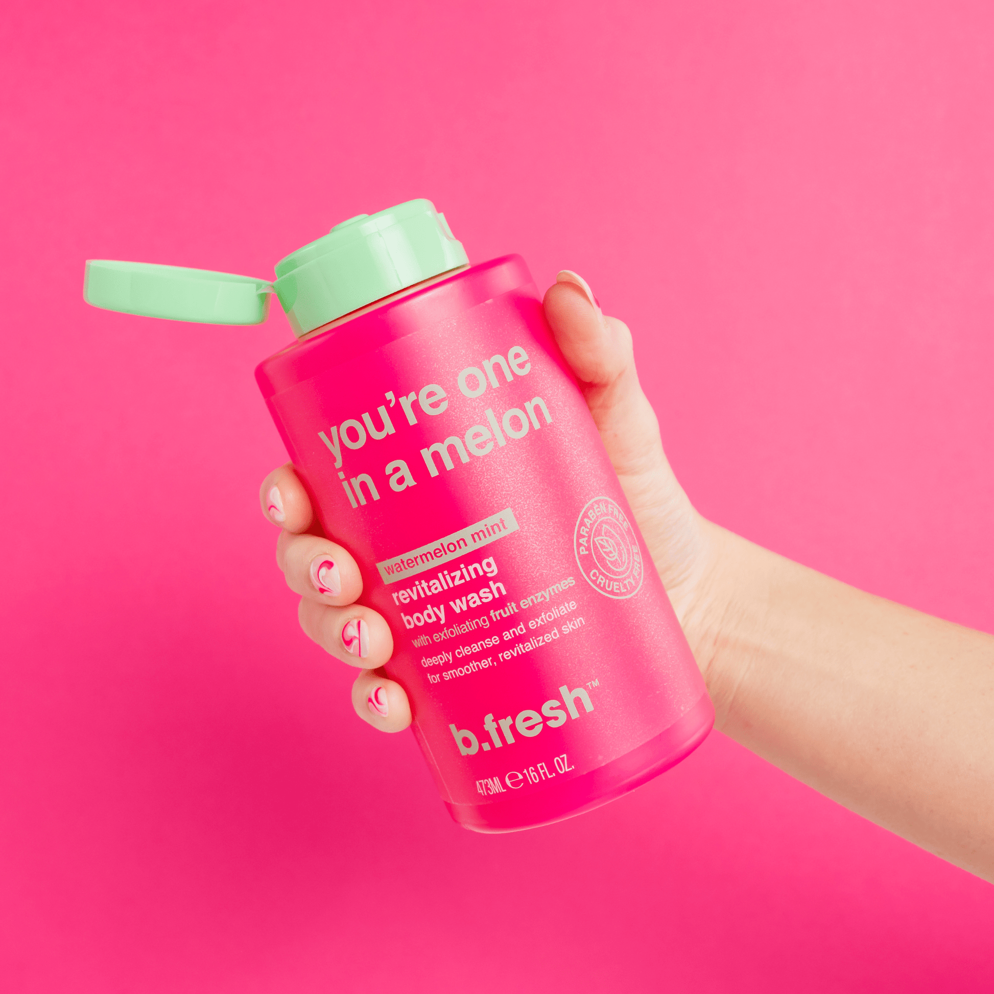 b.fresh you're one in a melon - revitalizing body wash 473ml
