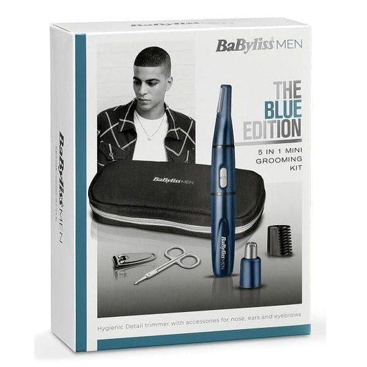 Babyliss For Men 5 In 1 Personal Grooming Blue