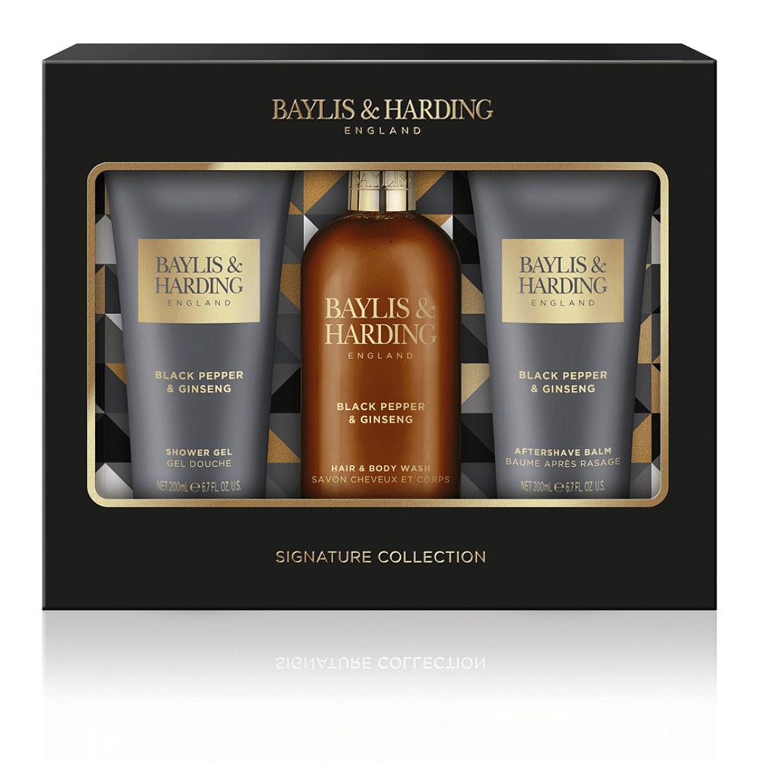 Baylis & Harding Black Pepper & Ginseng 3 Piece Set