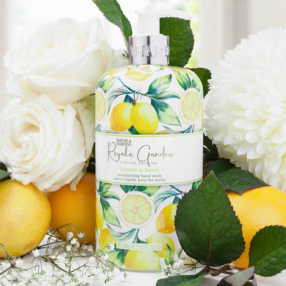 Baylis & Harding Royal Garden Lemon & Basil Hand Wash 500ml