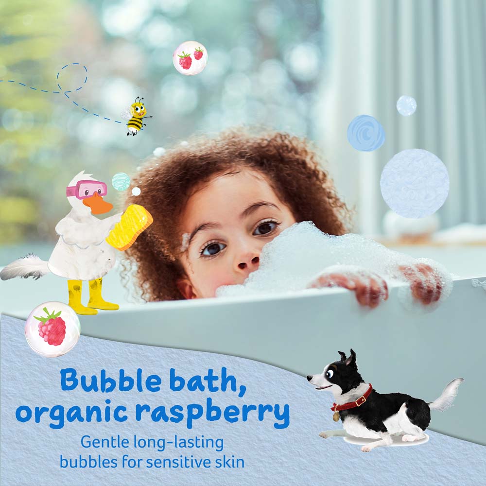 Childs Farm Bubble Bath Organic Raspberry 250ml