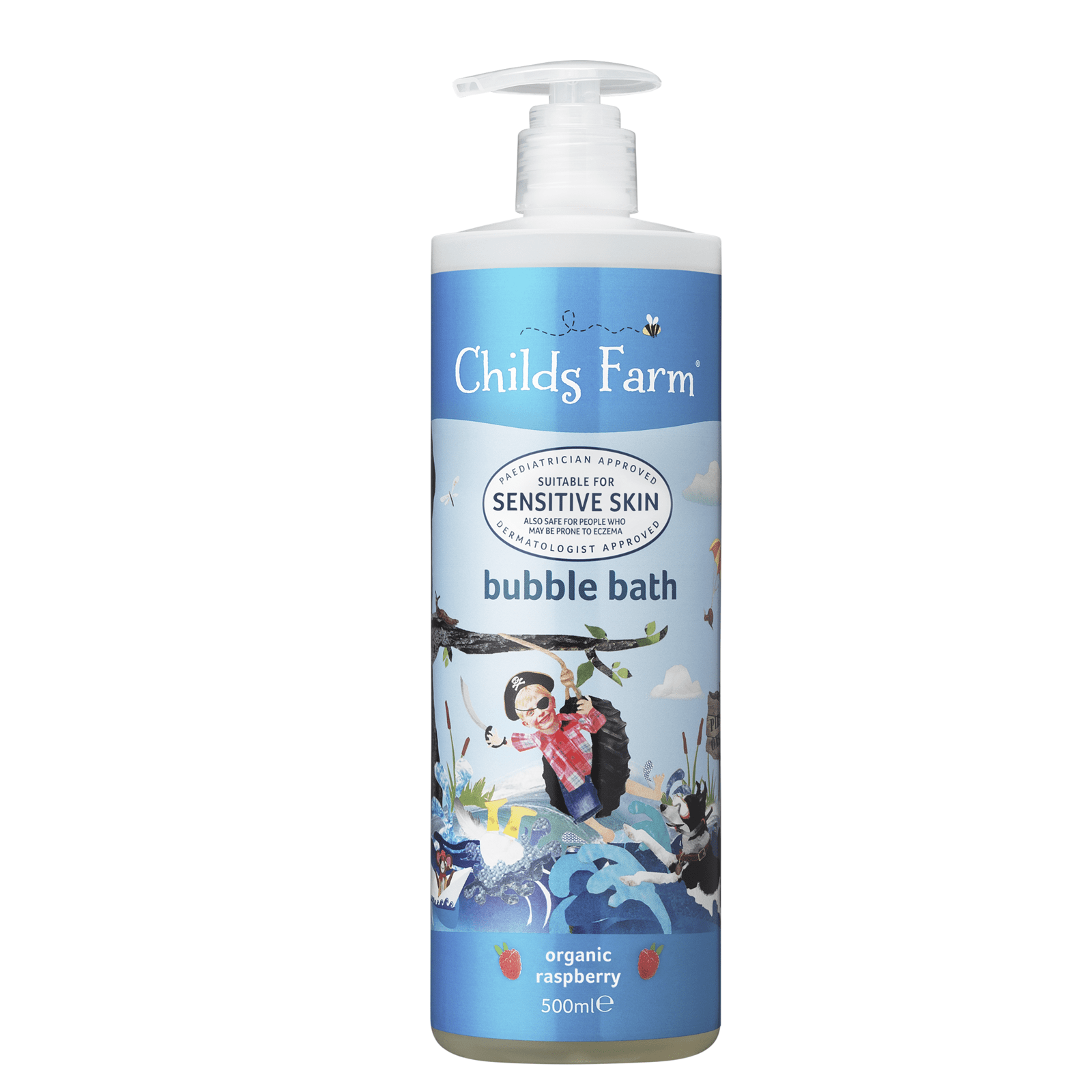 Childs Farm Bubble Bath Organic Raspberry 500ml