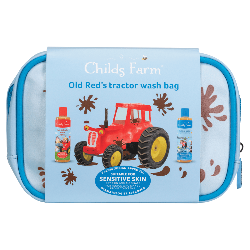 Childs Farm Tractor Wash Bag Set