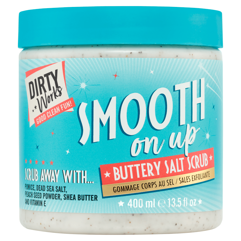 Dirty Works Smooth On Up Buttery Salt Scrub 400ml
