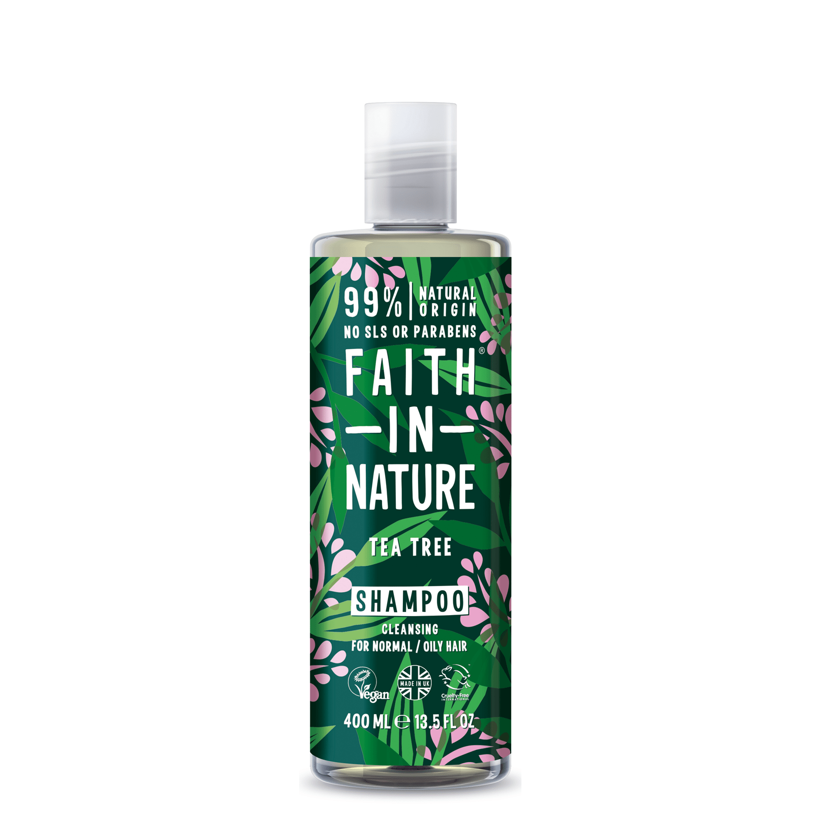 Faith In Nature Tea Tree Shampoo 400ml