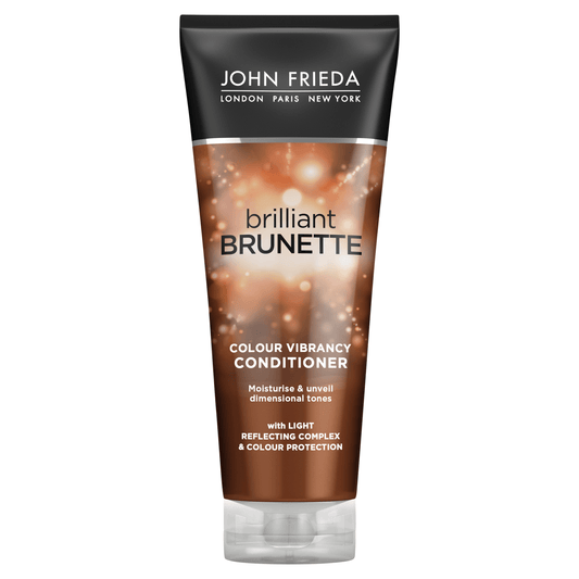 John Frieda Brilliant Brunette Colour Protecting Moisturising Conditioner 250ml