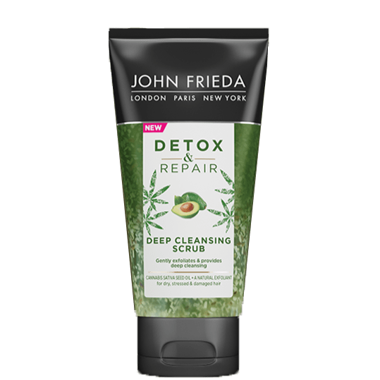John Frieda Detox and Repair Deep Cleaning Scalp Scrub 150ml