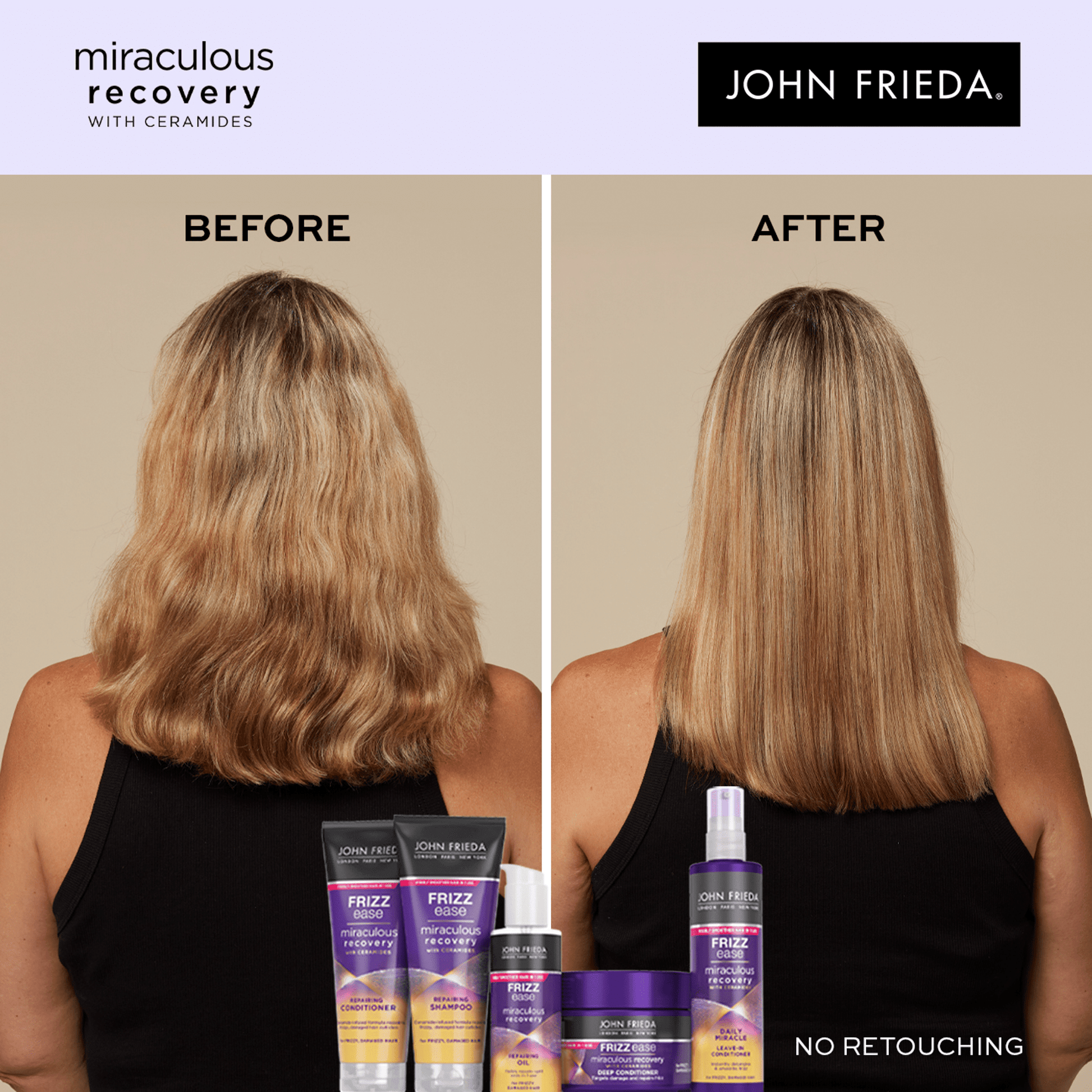 John Frieda Frizz Ease Miraculous Recovery Shampoo 250Ml