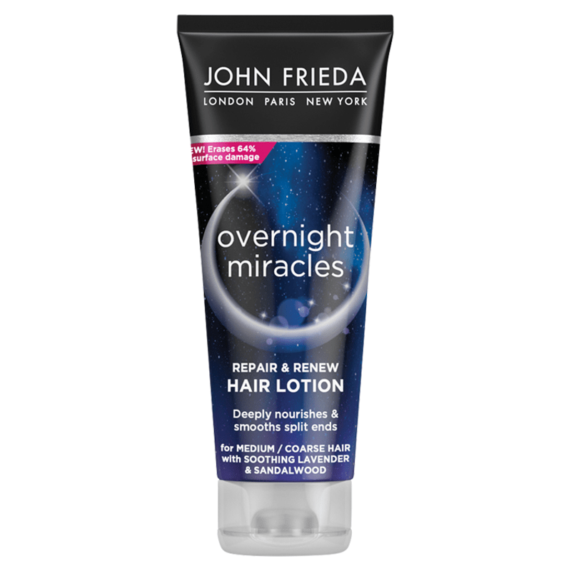John Frieda Overnight Miracle Repair & Renew Hair Lotion 100ml
