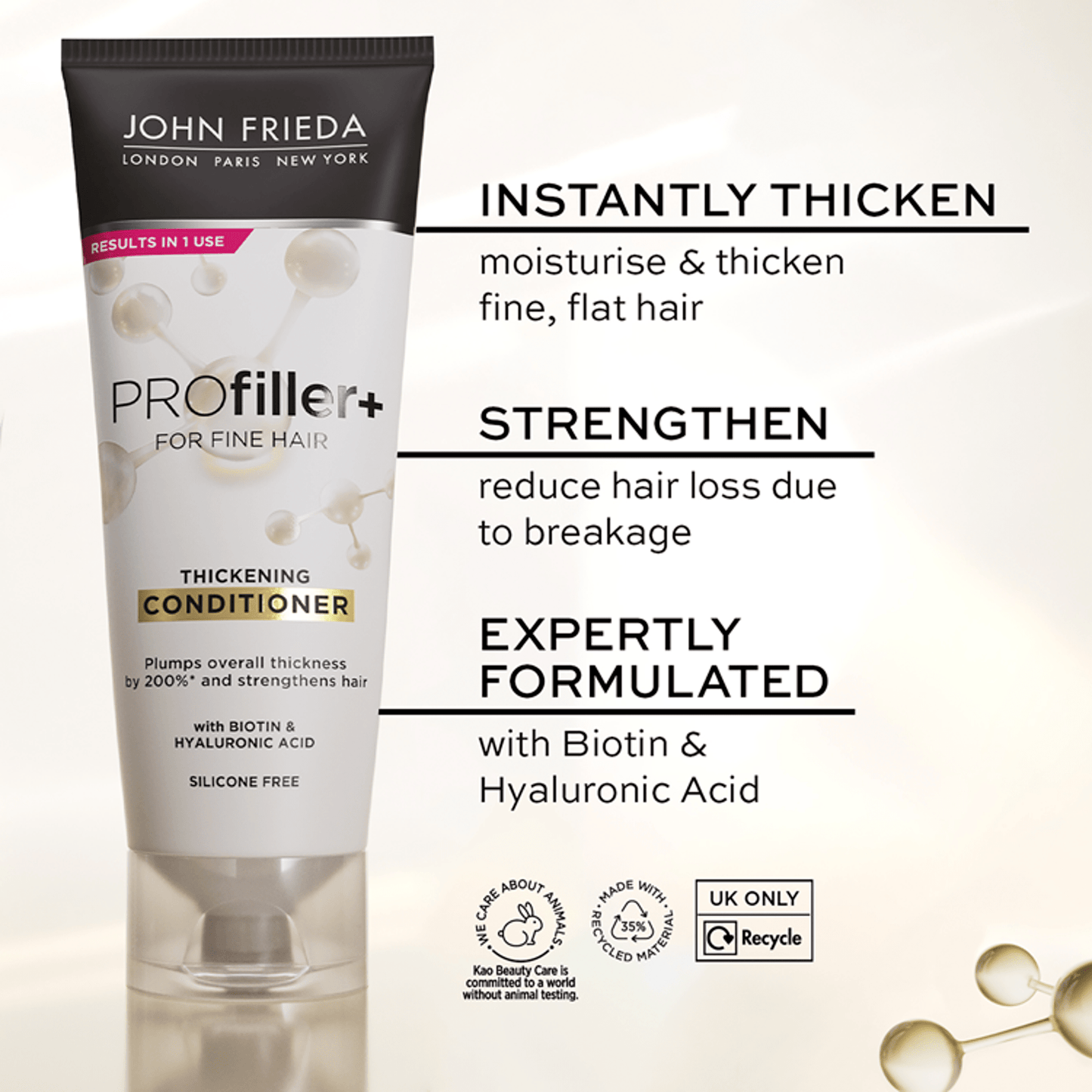 John Frieda PROfiller+ Thickening Conditioner 250ml