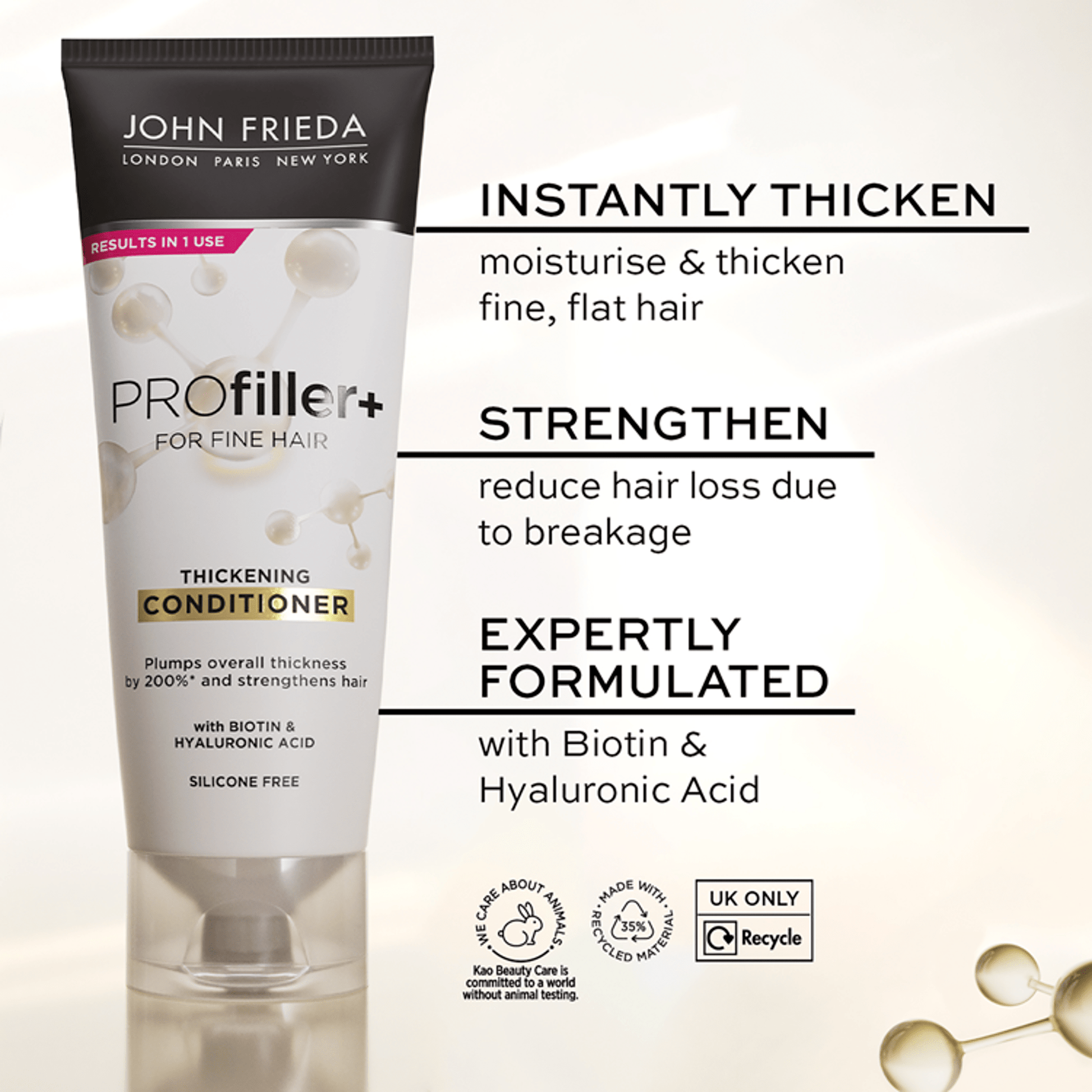 John Frieda PROfiller+ Thickening Conditioner 250ml
