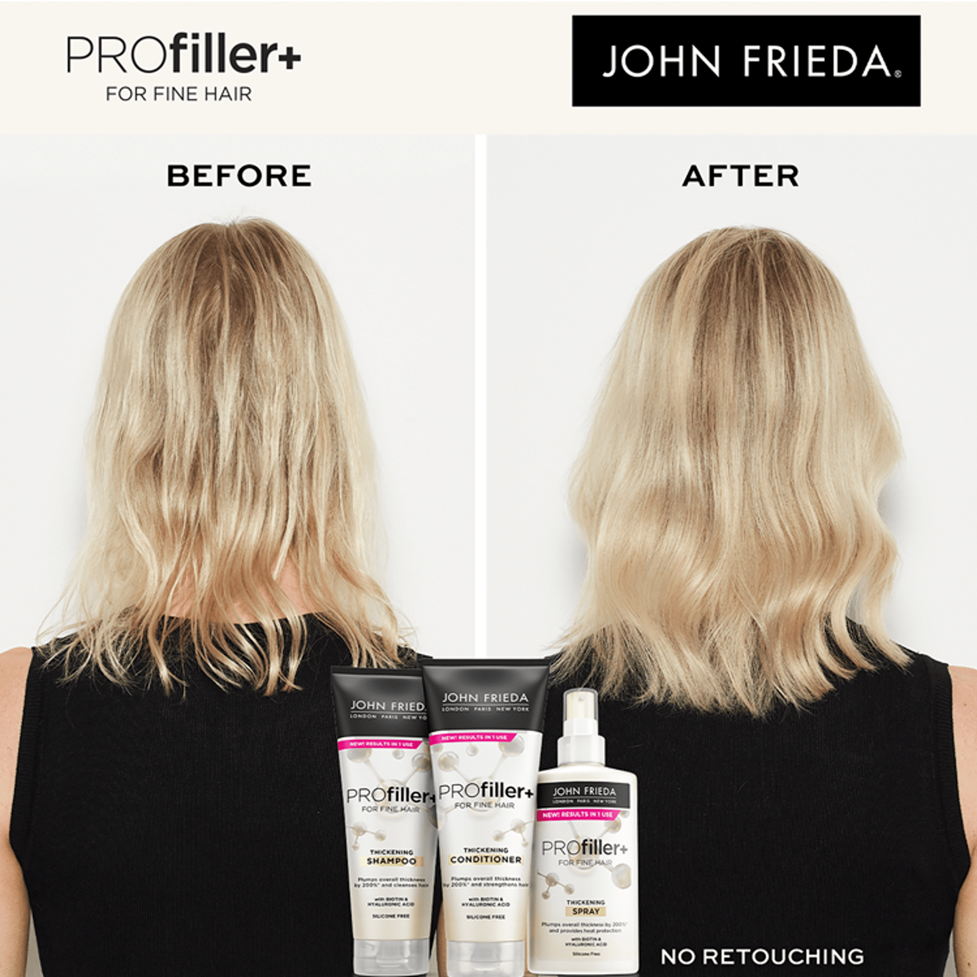 John Frieda Profiller Thickening Shampoo 250Ml