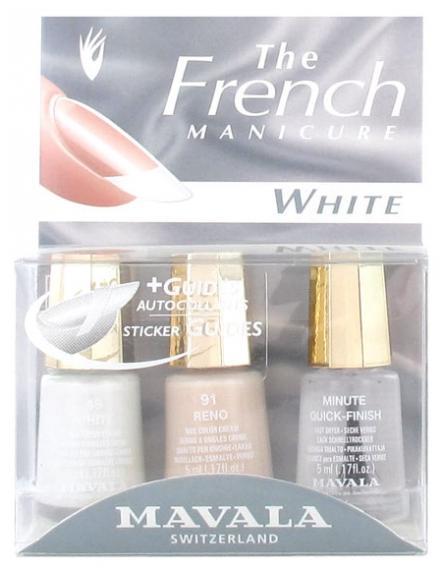 Mavala French Manicure White 3x5ml
