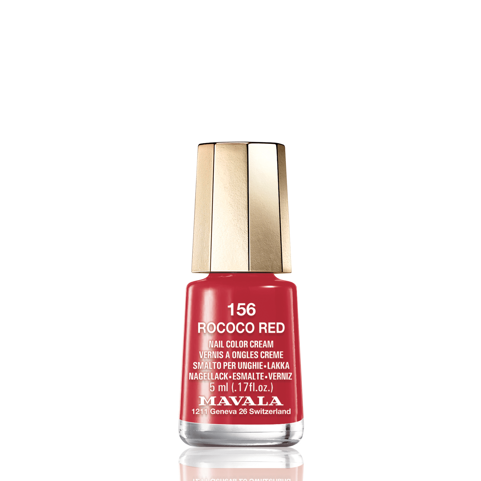 Mavala Mini Nail Colour 156 Rococo Red 5ml