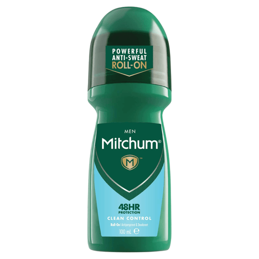 Mitchum Advanced Men's 48hr Protection Clean Control Roll On 100ml