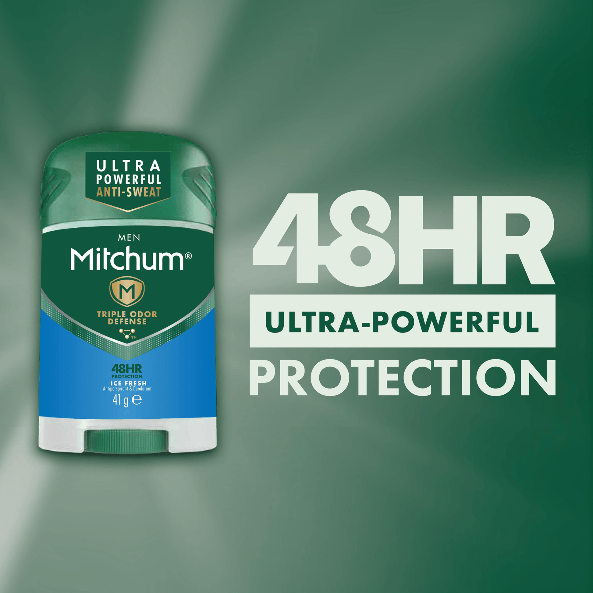 Mitchum Advanced Mens 48Hr Protection Ice Fresh Deodorant Stick 41G