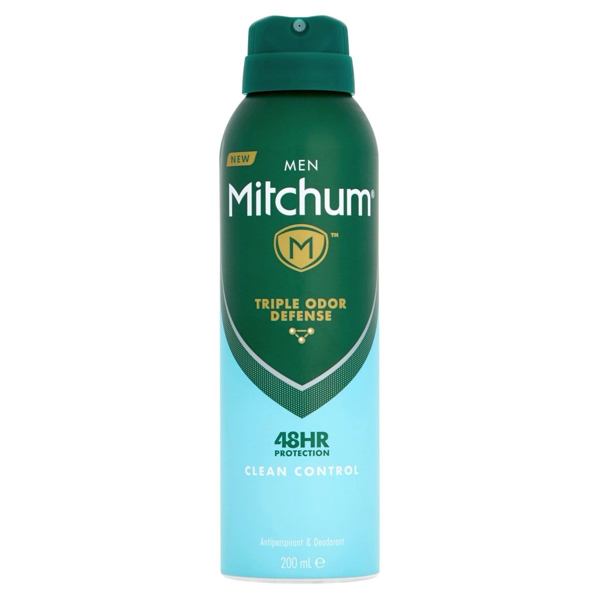 Mitchum Advanced Mens 48hr Protection Clean Control Anti-Perspirant 200ml