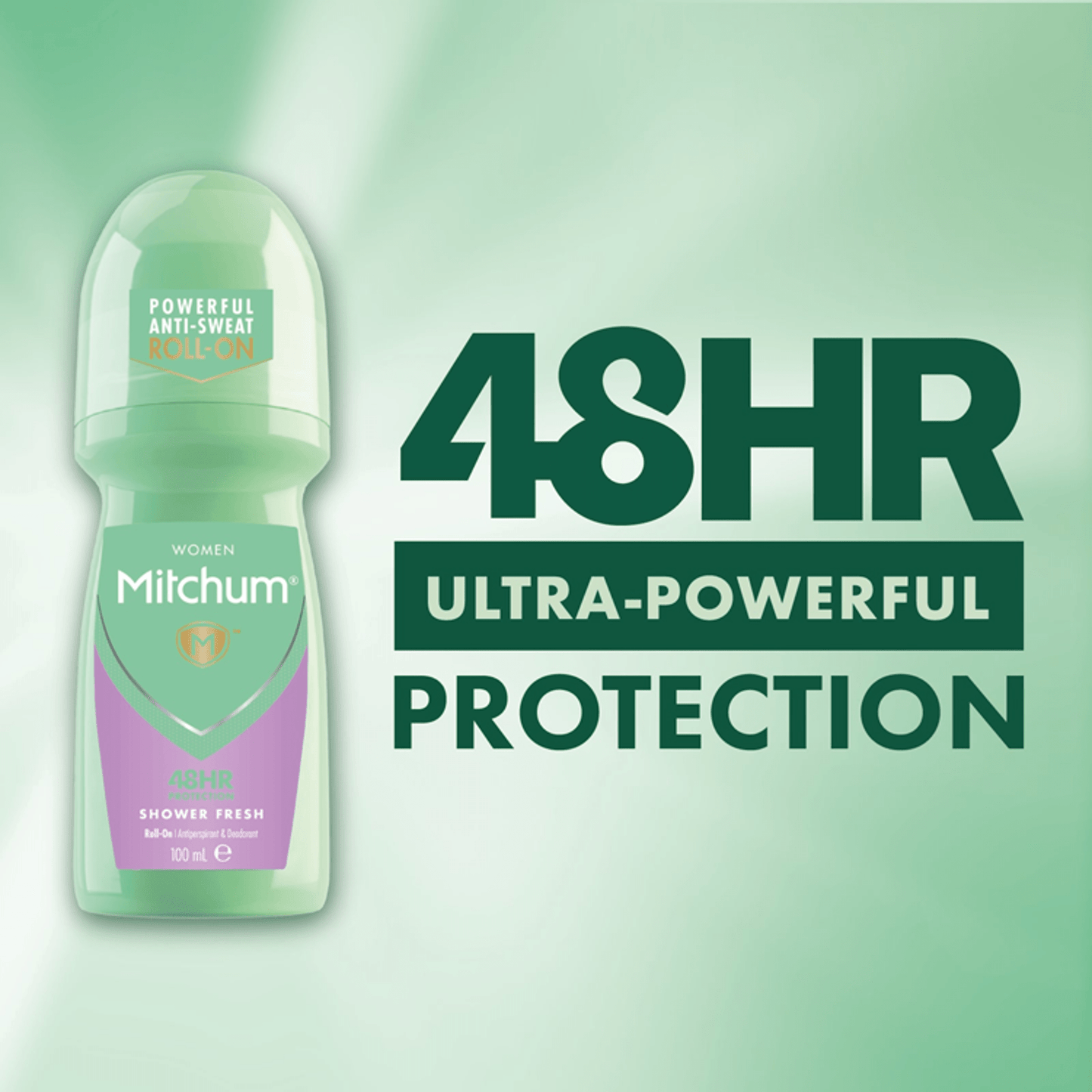 Mitchum Advanced Womens 48Hr Protection Shower Fresh Roll On 100Ml