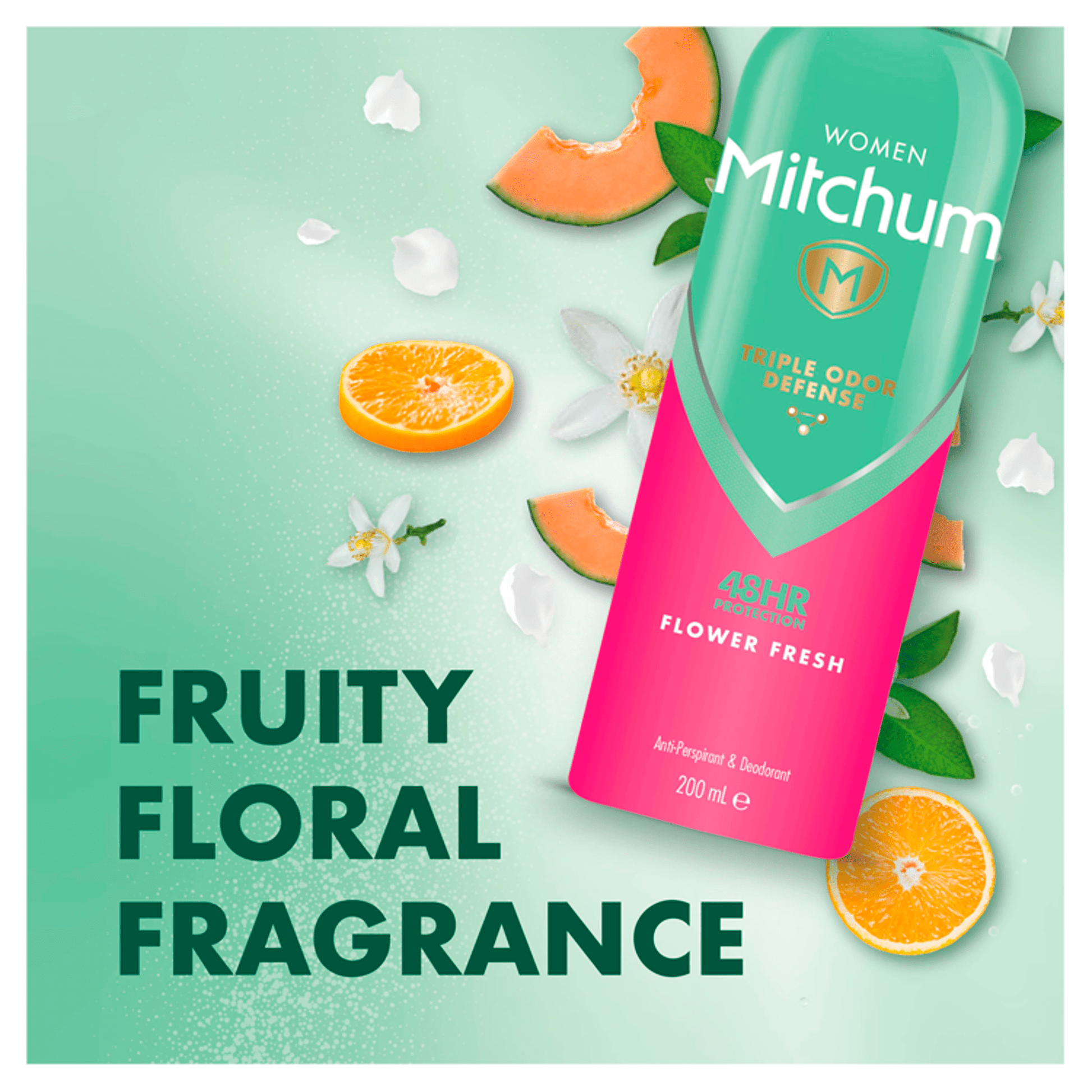 Mitchum Flower Fresh Aerosol 200Ml