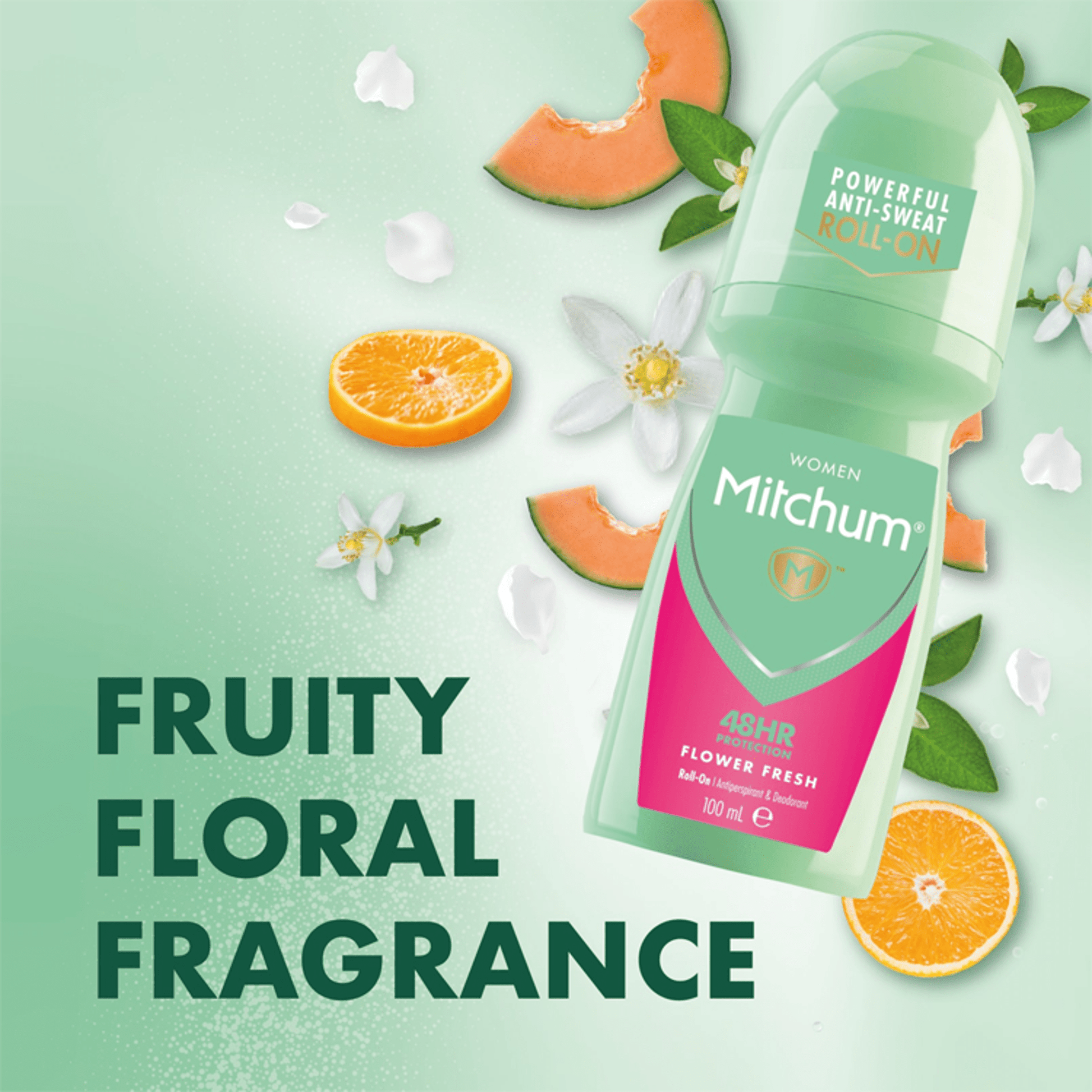 Mitchum Flower Fresh Roll On 100Ml