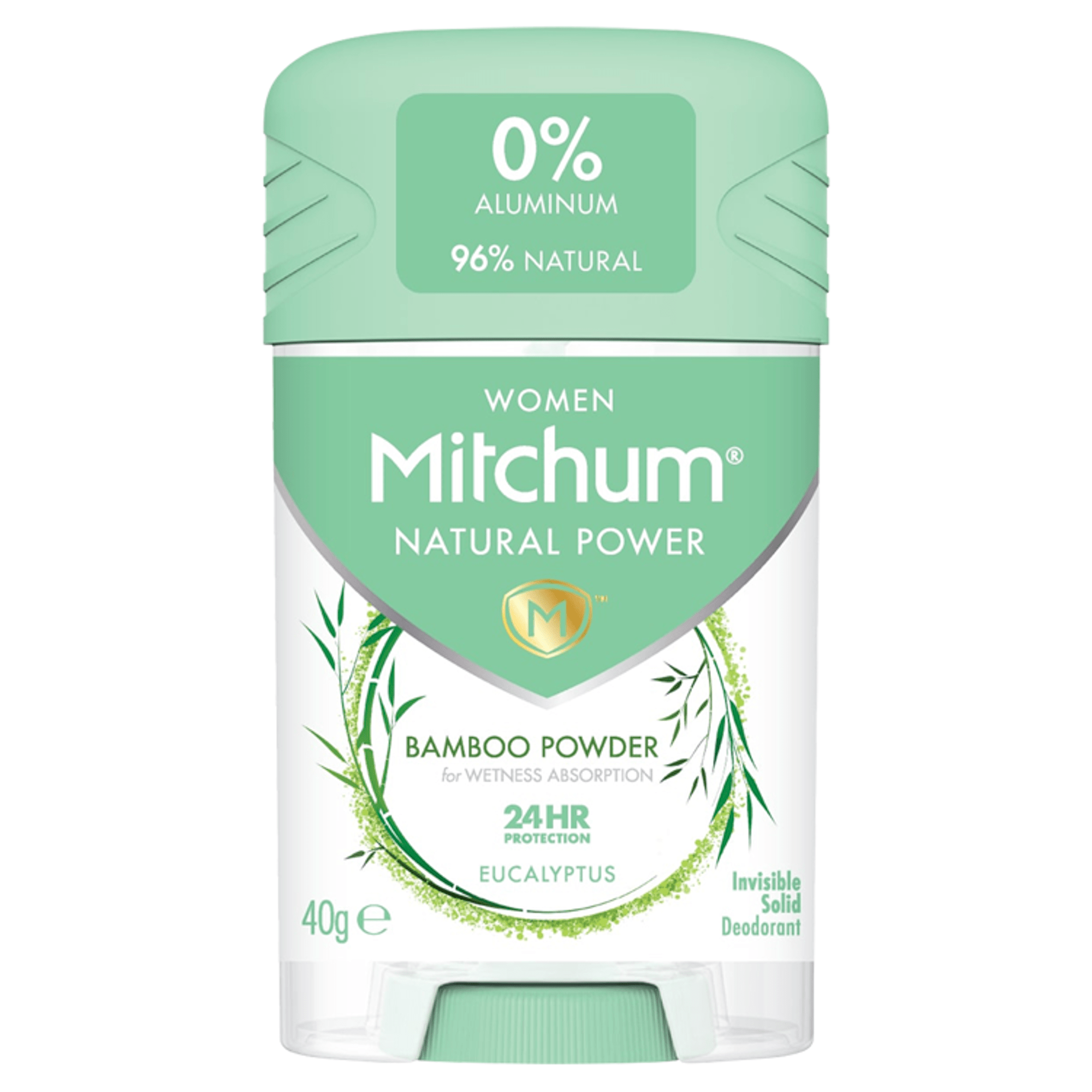 Mitchum Natural Powder Eucalyptus Women Stick 40g