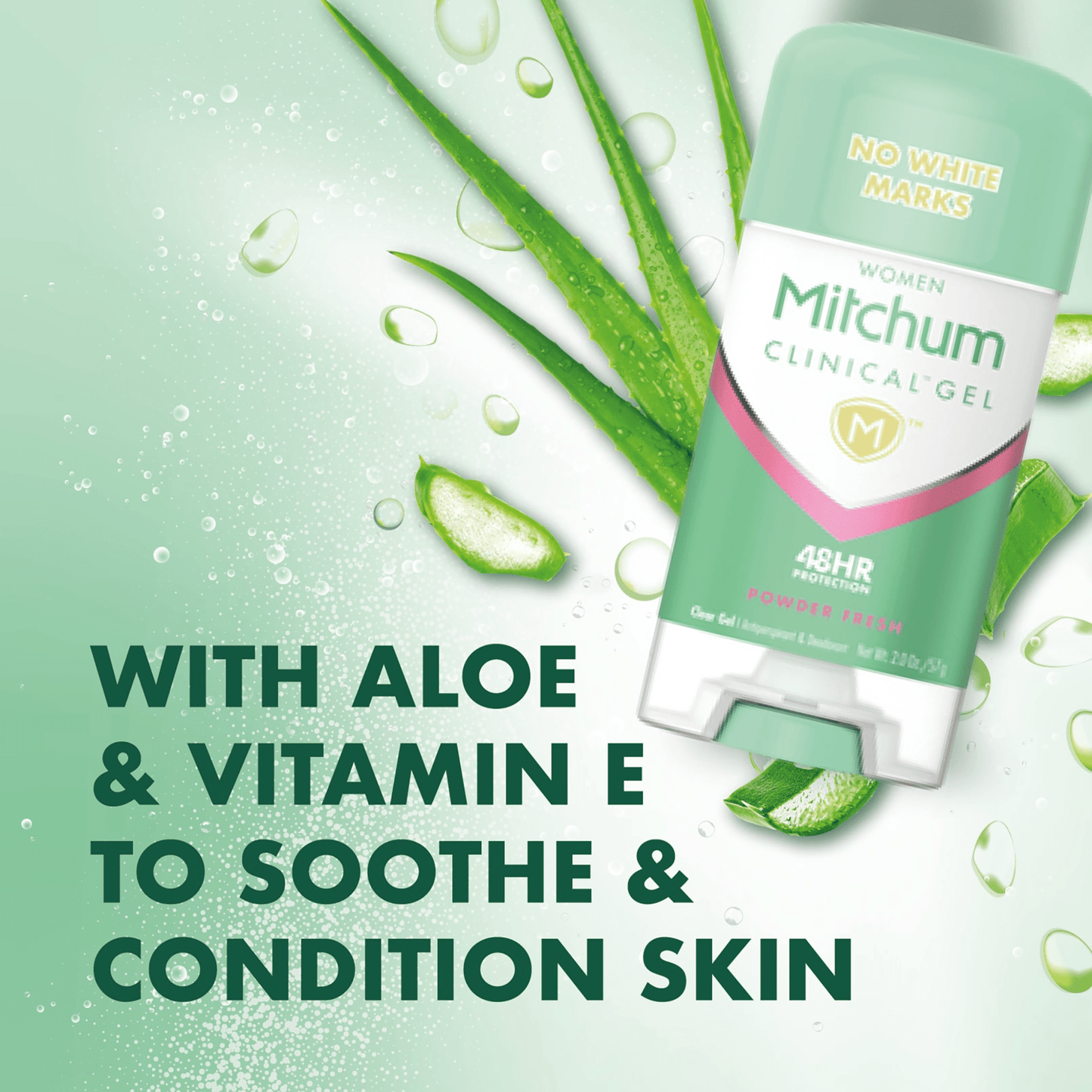 Mitchum Ultimate Women's 48hr Protection Powder Fresh Gel 57g