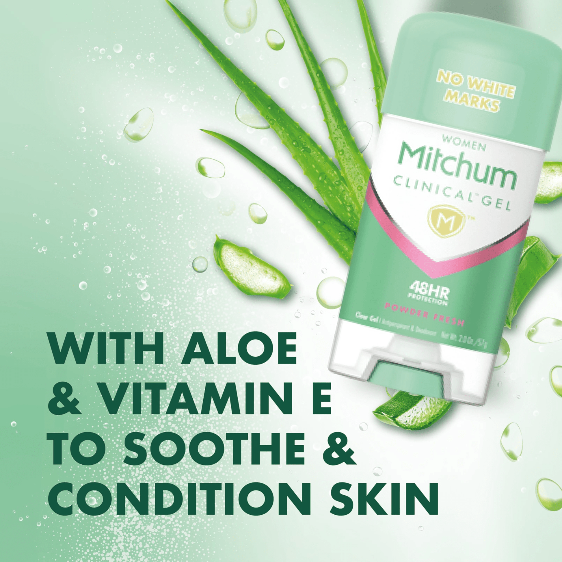 Mitchum Ultimate Women's 48hr Protection Powder Fresh Gel 57g