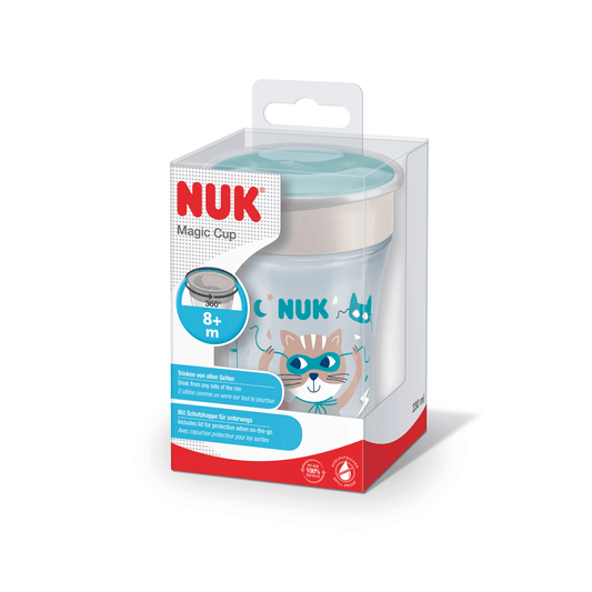 NUK Evolution Magic Cup Transparent 8 months+ 230ml