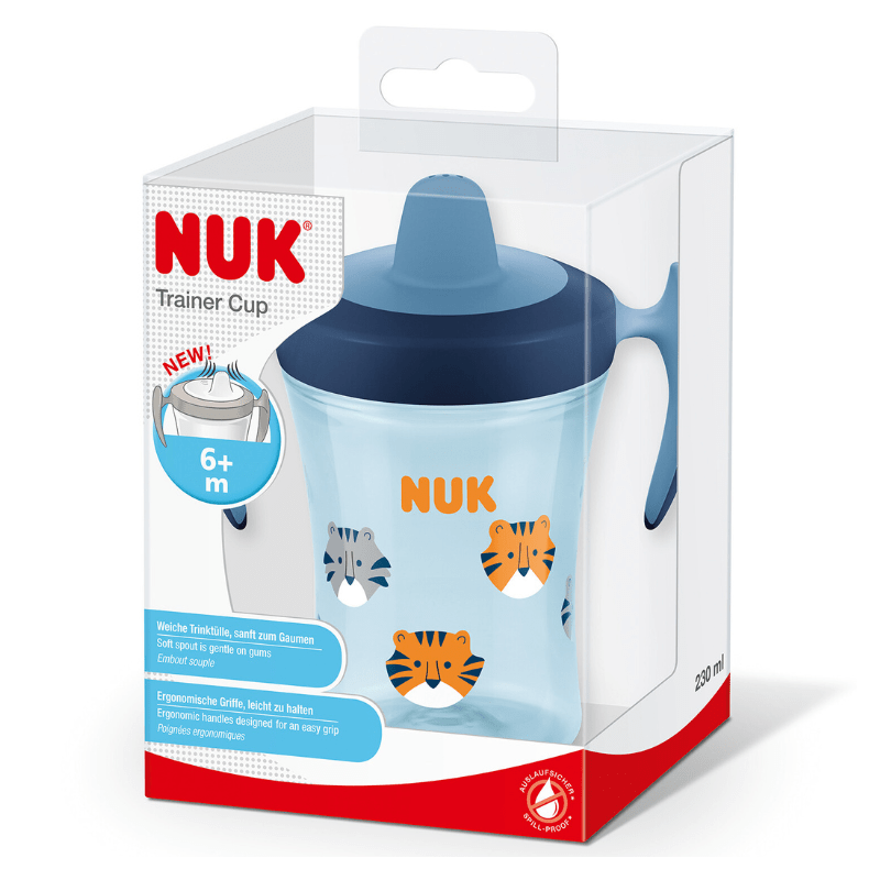 NUK Evolution Trainer Cup Blue 6 months+ 230ml